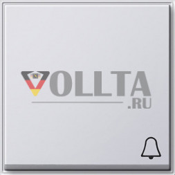 Gira 028666 TX44 выключатель/кнопка, клавиша крышка, c символом звонок цвет:чисто белый