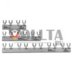 Busch-Jaeger 4TQA750348R1004 1P 10mm2 4-контактная вилочная шина