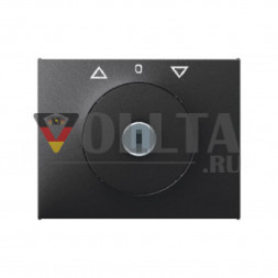 Berker 10797306 K1 Жалюзи-панель переключателя с замком крышка, цвет:антрацит, тон: матовый