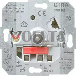 Gira 030900 Вставка потенциометра 1-10 В