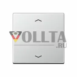 Jung A5232MSAL A500 с функцией памяти крышка, цвет: алюминевый