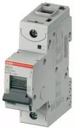 ABB Stotz-Kontakt S801C-K50, высокопроизводительный автоматический выключатель, 50A,K,415VAC=Icu 25kA,1P, 2CCS881001R0577