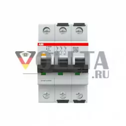 Автоматический выключатель ABB Stotz-Kontakt 2CDS383001R0085 S303P-B8 B25kA 8A 3P