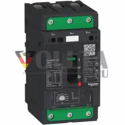Schneider Electric GV4LE115B TeSys 115A 3P 25kA EvLink mag. Защитный выключатель двигателя