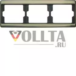 Berker 13740001 оправа светлая бронза, металл Berker Arsys