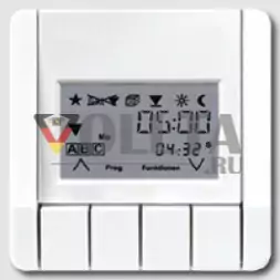 Jung CD5232TS3GR CD500 Реле времени универсальный, крышка, цвет:серый