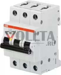 Автоматический выключатель ABB Stotz-Kontakt S203-D20 D20A 3-полюсный, 6 кА, 2CDS253001R0201