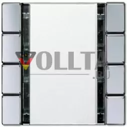 Jung A2094NABSAL A500 KNX сенсорный четверная цвет: алюминевый