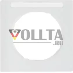 Berker 10112279 Рамка с полем для этикетки полярно-белый, глянцевый Berker R.3