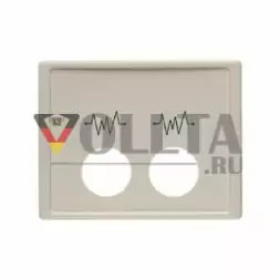 Berker 12440002 Arsys Блок вызова крышка, цвет: кремово-белый, тон:глянец