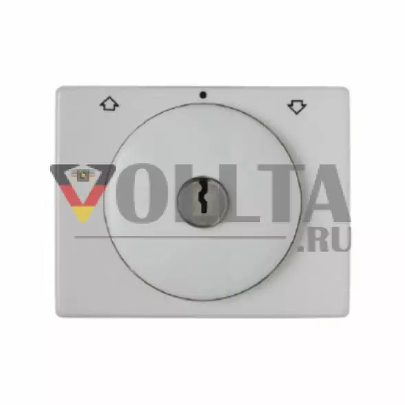 Berker 10790269 Arsys Жалюзи-панель переключателя с замком крышка, цвет:полярная белизна, тон:глянец