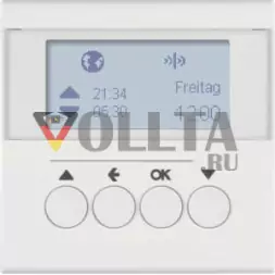 Berker 85745188 KNX-радио таймер для жалюзи quicklink полярно-белый матовый Berker S.1/B.3/B.7