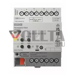 JUNG 36006 1S R KNX актуатор отопления | 6-позиционный, с контроллером, безопасный