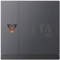 Berker 75162593 BIQ KNX сенсорный комфорт двойная, цвет: благородная сталь