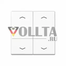 Jung A595MPWW A500 KNX кнопка, клавиша крышка, цвет: альпийский белый