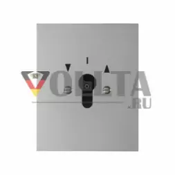 Berker 4412 Druckguss    IP44 Жалюзи-панель переключателя с замком 16А,  для встроенный, внутренний цвет: алюминевый