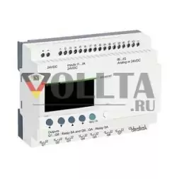 Schneider Electric SR3B261BD Zelio 26 I/O 24VDC логический модуль