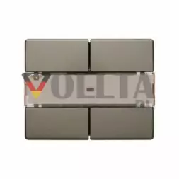 Berker 75162644 Arsys KNX сенсорный комфорт двойная, цвет: светло-бронзовый