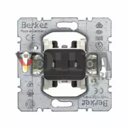 Berker 505601 Переключатель одноклавишный 2А переключатель как /замыкающий контакт