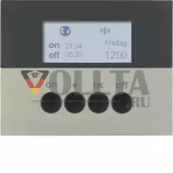 Berker 85745273 KNX радиотаймер quicklink нержавеющая сталь, окрашенный Berker K.5