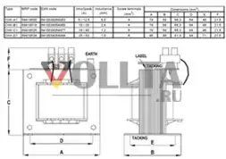 ABB Stotz-Kontakt 68418500 Выходной дроссель, 68418500