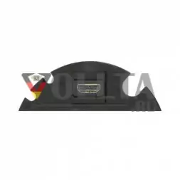 Крышка EVOline Circle80 / HDMI / 3 кабельных выхода