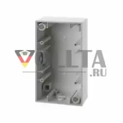 Berker 10428989 S1 накладной корпус двойная, цвет:полярная белизна, тон:глянец