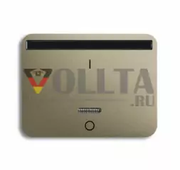 Busch-Jaeger 6067-260-102 Alpha exclusive IR элемент управления крышка, тон: паладиум