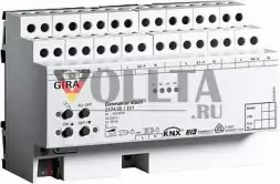 Gira 217400 диммер/выключатель четверная KNX