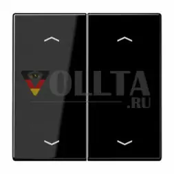 Jung LS995MPSW LS990 KNX кнопка, клавиша крышка, цвет: черный