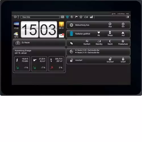Hager WDI101 сенсорная панель ПК 10 дюймов Windows