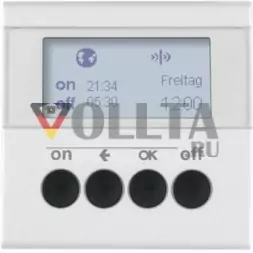 Berker 85745288 KNX радиотаймер quicklink полярно-белый матовый Berker S.1/B.3/B.7