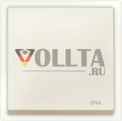 Schneider серия: Merten 433044 System M выключатель света/датчик крышка, цвет: кремово-белый, тон: матовый