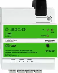 Schneider серия: Merten 649350 универсальный диммер/выключатель REG-K 230V 500W