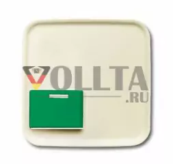 Busch-Jaeger 2548-642C-212 Duro2000 SI кнопка отключения, крышка, цвет: кремово-белый