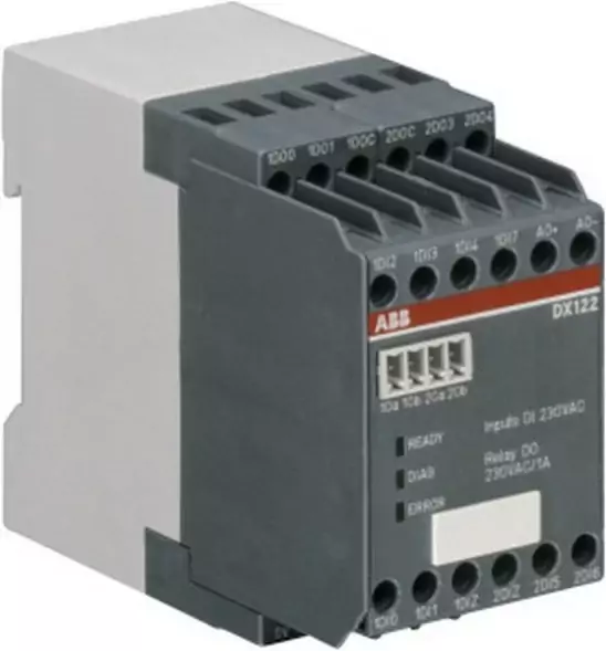 ABB Stotz-Kontakt DX122-FBP.0, модуль ввода-вывода DX122 для UMC100, DI 110/230 В переменного тока, питание 24 В постоянного тока, 1SAJ622000R0101