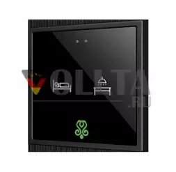 Сенсор кнопки ZENNIO ZVIF70X2 KNX Flat 70 | 2-кратный | индивидуальный