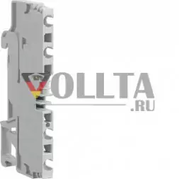 Hager KYA02LH4 проходная клемма 2.5qmm 800V 24A 4 соединения
