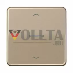 Jung CD5232SGB CD500 Переключатель для жалюзи стандарт крышка, цвет:золотой