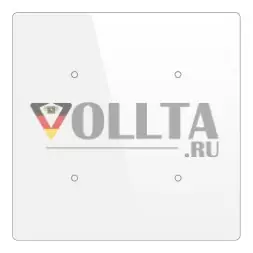 BESKNX PL214100 KNX кнопочный сенсор Cubik-SQ дизайн | 4-х сторонний | белый