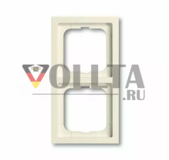 Busch-Jaeger 1722-182K Future linear, рамка двойная,  цвет: саванна