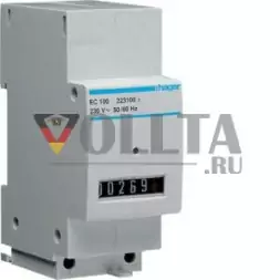 Счетчик часов работы Hager EC100
