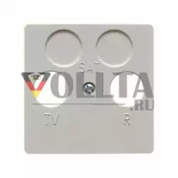 Berker 148602 WG UP Антенная розетка крышка, цвет: кремово-белый