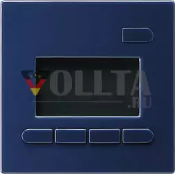 Gira 117546 S-Color Электронный таймер easy цвет: голубой, тон:глянец