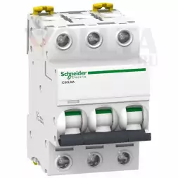 Автоматический выключатель iC60L, 3-полюсный, 16 А, характеристика MA Schneider Electric A9F90316