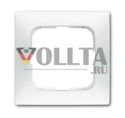 Busch-Jaeger 2CKA001725A1474 1721-214 1-сторонняя альпийская белая рамка