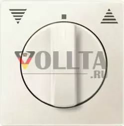 Schneider серия: Merten 569844 System M Rollladen-Tastrastschalter крышка, цвет: кремово-белый, тон: матовый