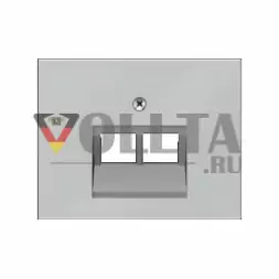 Berker 14097004 K5 Телефон IAE/UAE/E-DAT крышка, цвет: благородная сталь