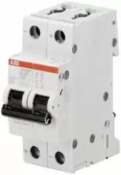 Автоматический выключатель ABB Stotz-Kontakt S202MT-C0,5UC C0,5A 2-полюсный 10кА, 2CDS272065R0984