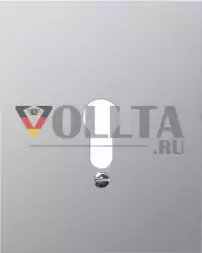Gira 009830 WG AP Металлическая крышка цвет: алюминевый, тон: матовый